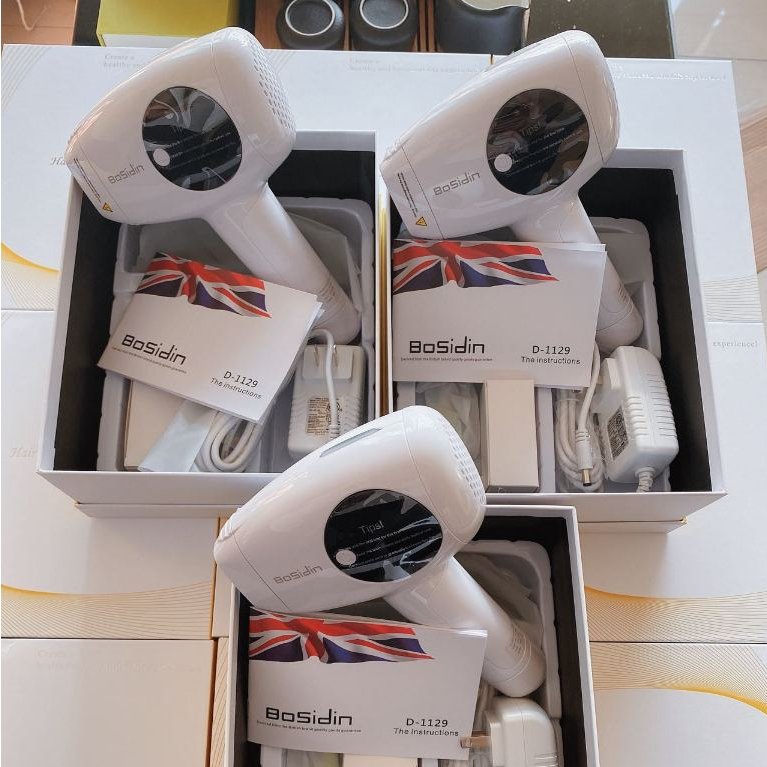 英國BoSidin 脫毛儀 台灣熱銷榜NO1 D-1129 白色 55萬發